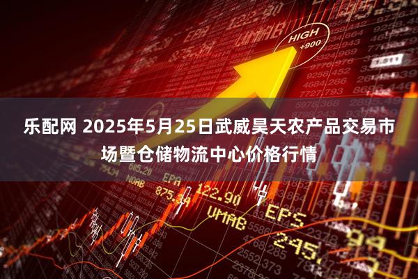 乐配网 2025年5月25日武威昊天农产品交易市场暨仓储物流中心价格行情