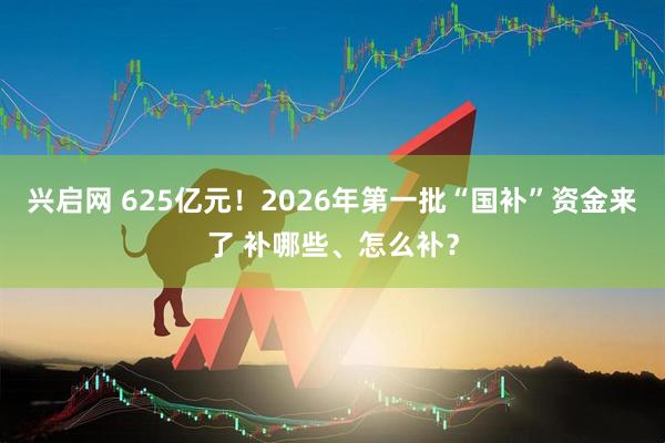 兴启网 625亿元！2026年第一批“国补”资金来了 补哪些、怎么补？
